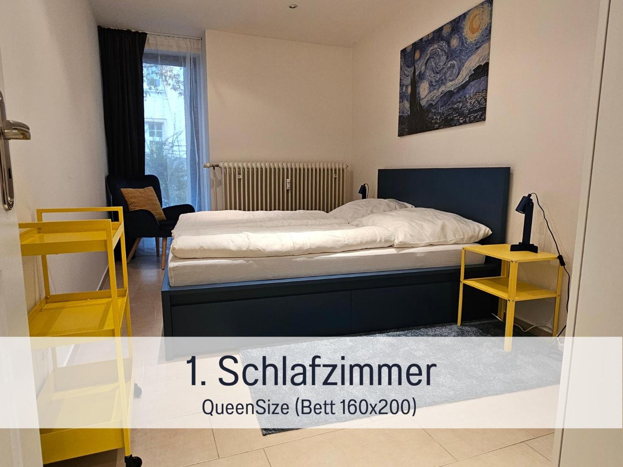 Apartment Fewokoko-privat Zentral Rheinufer Altstadt Messe Landtag Koenigsallee *