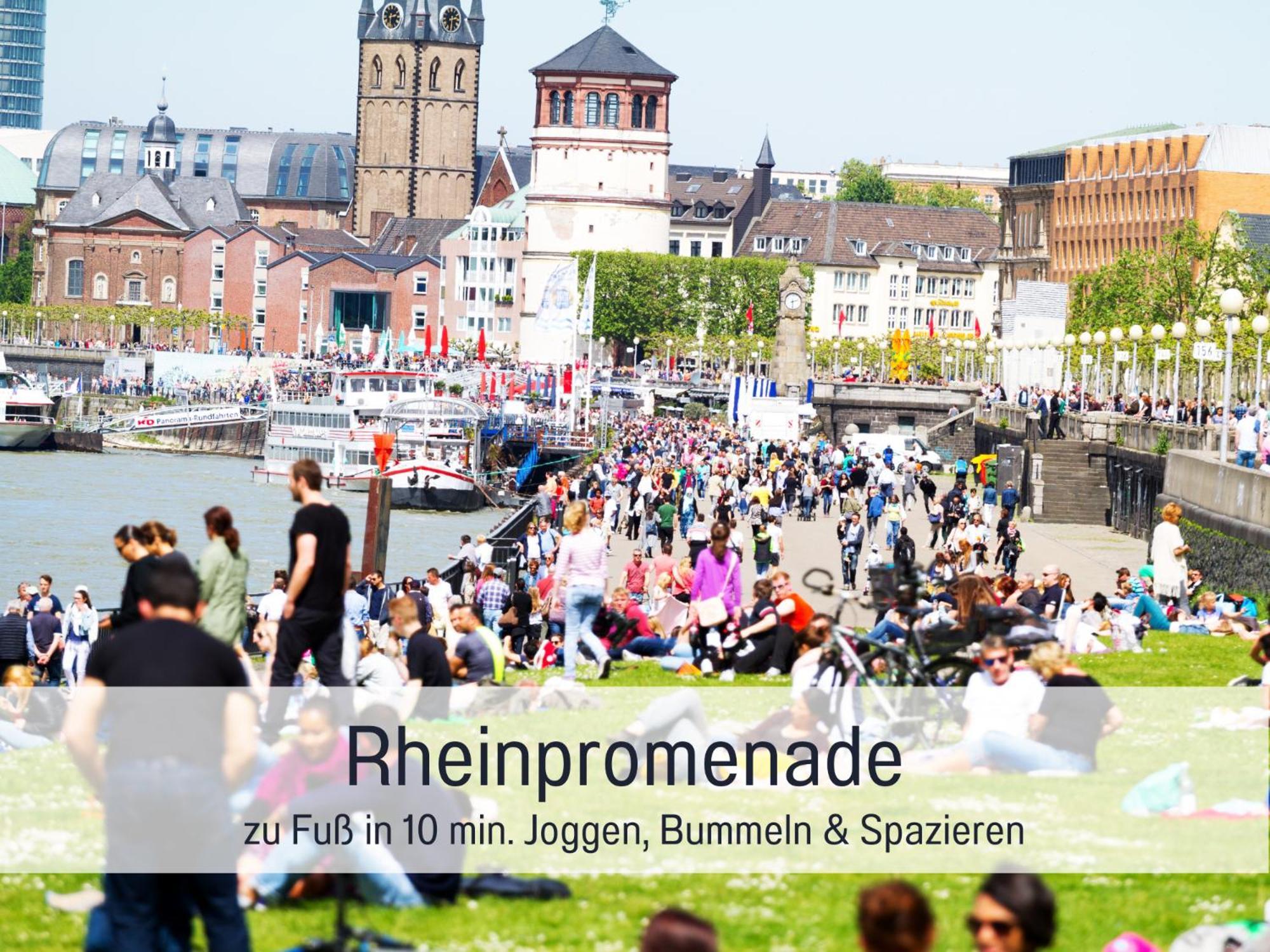 Fewokoko-privat Zentral Rheinufer Altstadt Messe Landtag Koenigsallee Apartment Düsseldorf